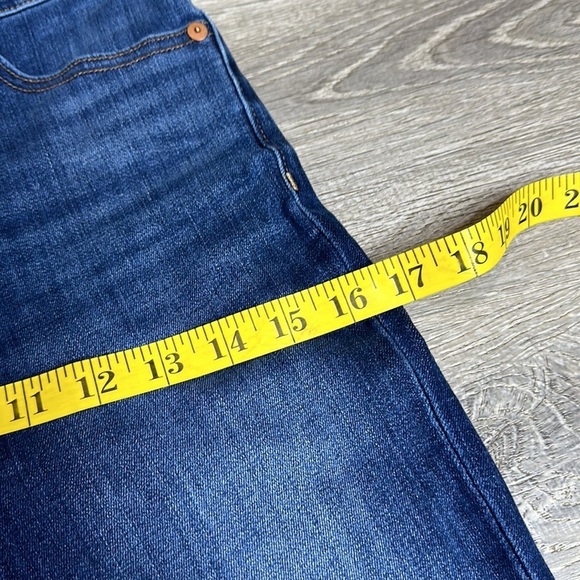 Madewell Women’s Curvy High Rise Skinny Jeans Blue Sz 26 Tall - Picture 8 of 11